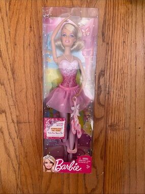Barbie Pink Ballet Doll with Tutu and Slippers